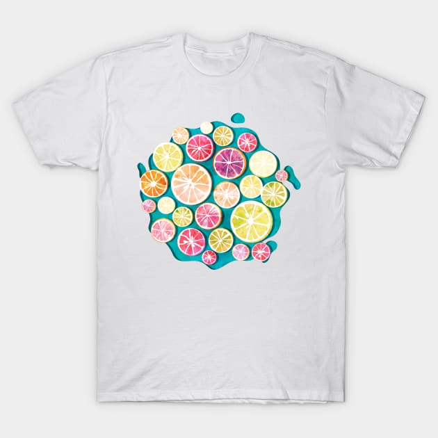 Citrus bath T-Shirt by SelmaCardoso